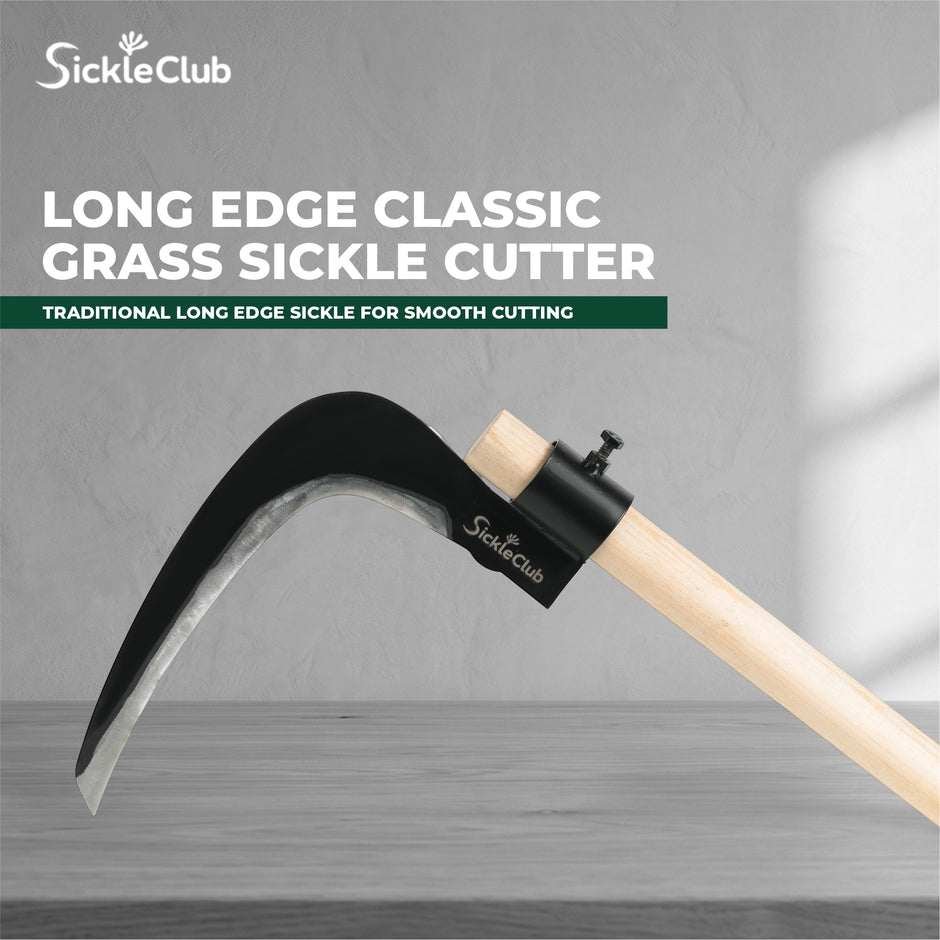 SICKLECLUB™ Long Edge Classic Grass Sickle Cutter