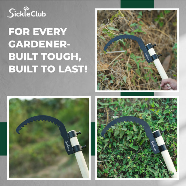 SICKLECLUB™ Serrated Grass Hook Cutter