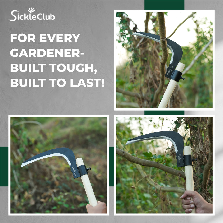 SICKLECLUB™ Long Edge Classic Grass Sickle Cutter
