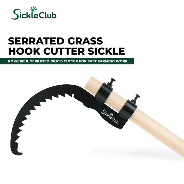 SICKLECLUB™ Serrated Grass Hook Cutter
