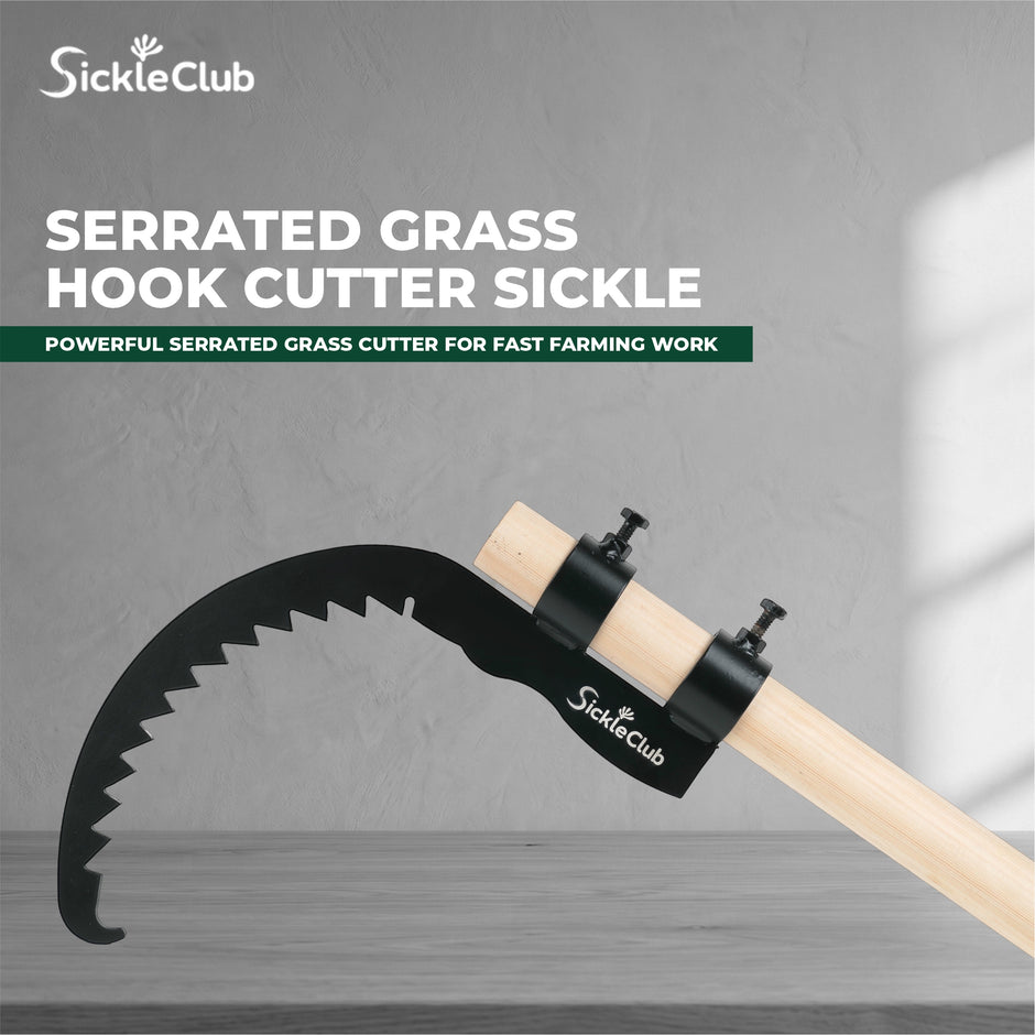 SICKLECLUB™ Serrated Grass Hook Cutter